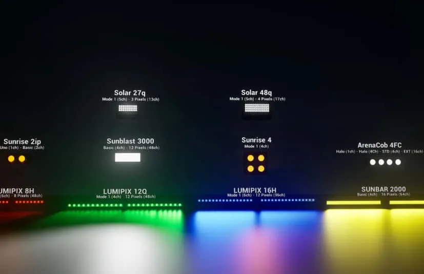 舞台灯光照明道具模型Studio Lighting Kit - Vol. 3 (DMX)