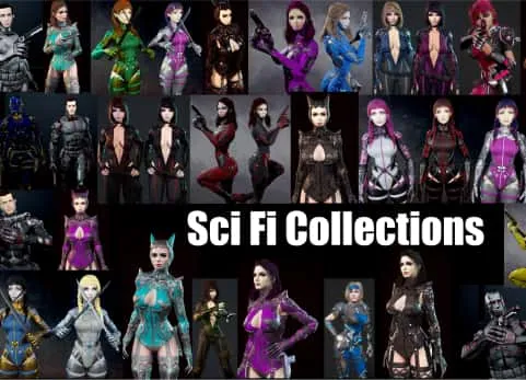 科幻模型合集-Sci Fi Collection