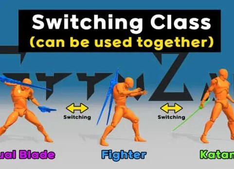强大的战斗机包（可以与我的剑包一起使用）-Powerful Fighter Pack(Can be used with my Sword Pack)