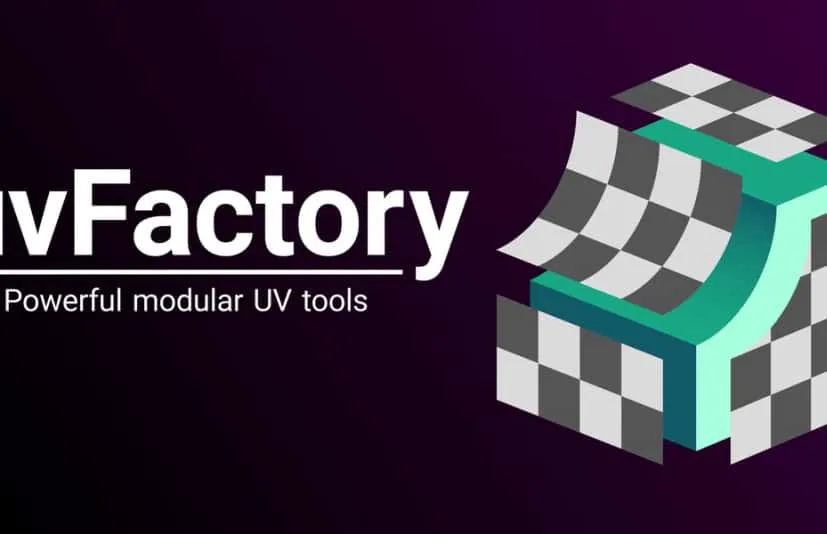 Blender强大的模块化 UV 工具 - uv Factory