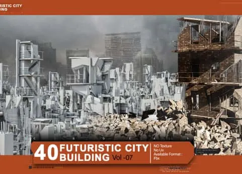 40座被毁建筑 第7卷 40 Destroyed Building Vol 07