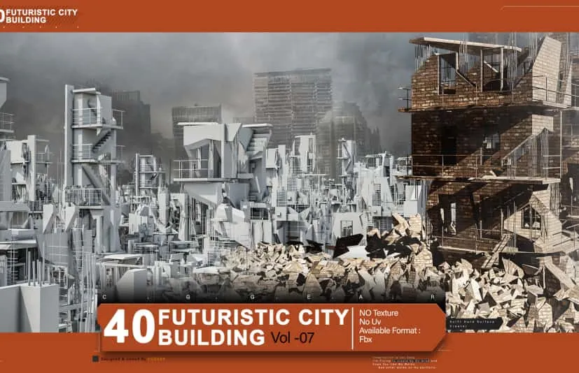 40座被毁建筑 第7卷 40 Destroyed Building Vol 07