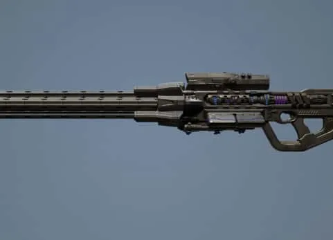 虚幻UE5科幻脉冲狙击步枪- Sniper Volt Shock Rifle