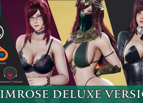 白领角色-Primrose Deluxe Version - Game Ready