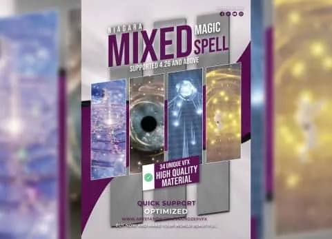 混合魔法 3 法术视觉特效包-Mixed Magic 3 - Spell VFX Pack