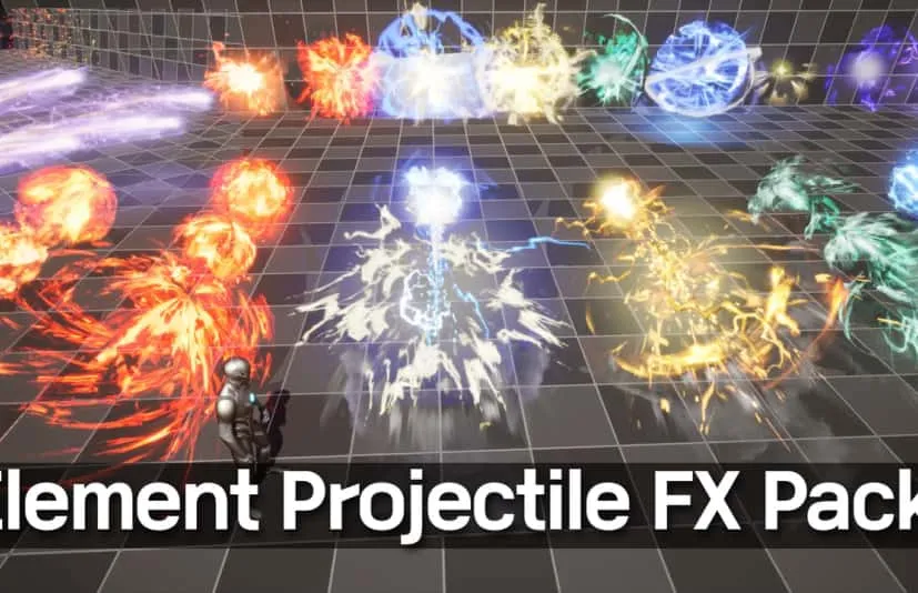 元素抛射特效包-Element Projectile FX Pack