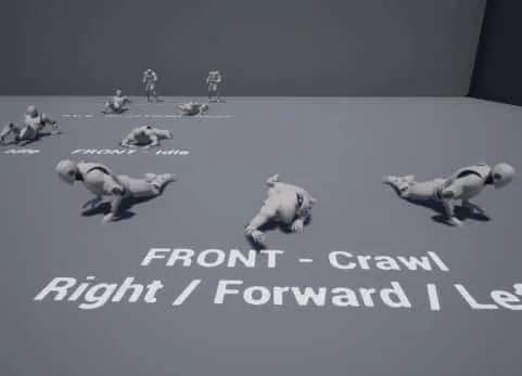 受伤复活动画包-Injured and Revive Animation Pack
