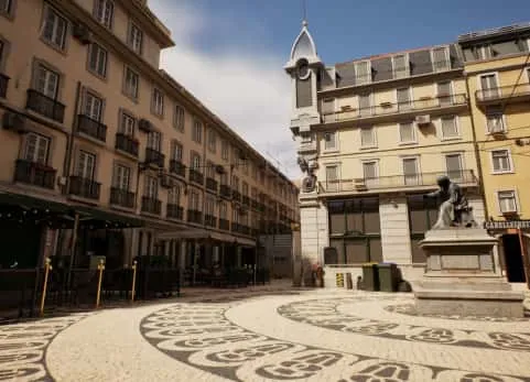 里斯本市中心城市场景 - Lisbon Downtown