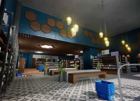 化学药房药店室内环境 - Pharmacy Drugstore Environment