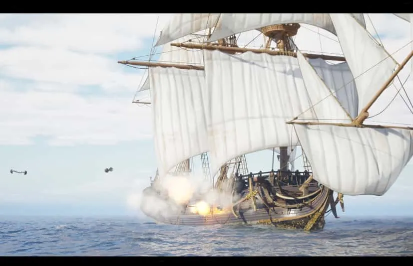 大型驱逐舰研究船模型-Ship Frigate