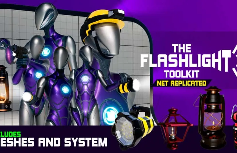 游戏手电筒系统蓝图 - The Flashlight Toolkit