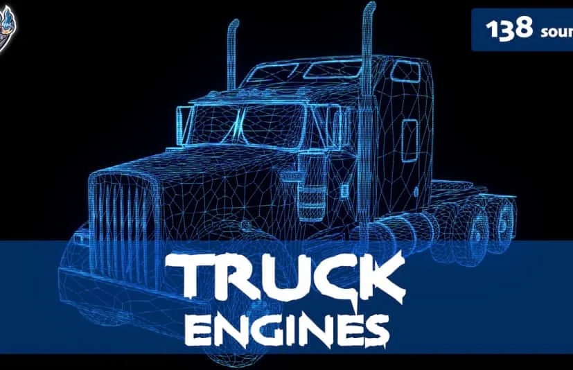 卡车汽车引擎音效-Truck Engines