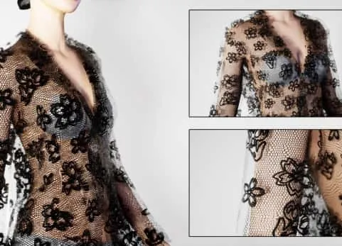 逼真蕾丝织物材质-Realistic Lace Material Pack 4K - V3