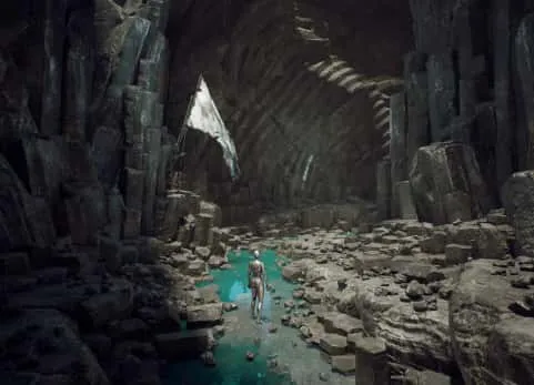 深海石窟洞穴地下场景 Abyssal Grottos Caves