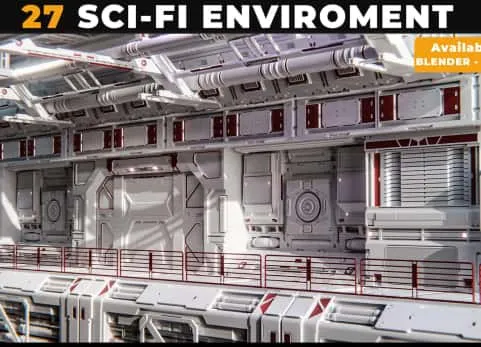 27 科幻环境面板 - 27 SCI-FI ENVIROMENT PANEL KITBASH
