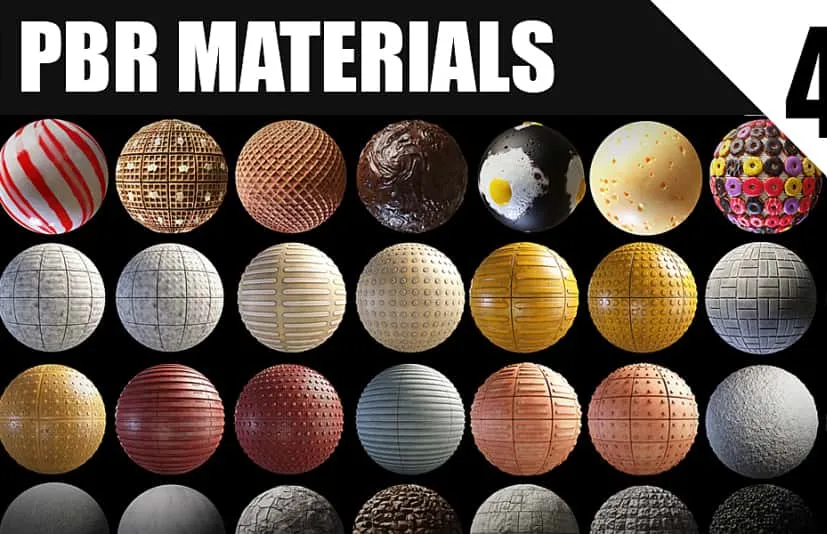99个blender PBR材质 - 99 Pbr Materials Vol.01