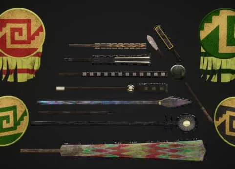 阿兹特克武器包-Aztec Weapon Pack
