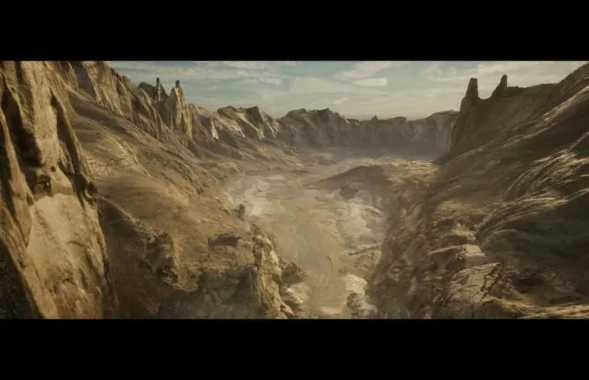 泥浆侵蚀环境山石泥形场景资源-Mud Eroded Environment