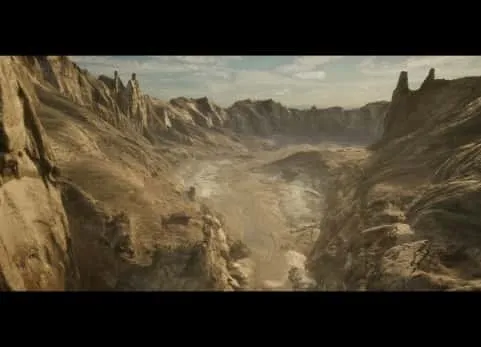 泥浆侵蚀环境山石泥形场景资源-Mud Eroded Environment