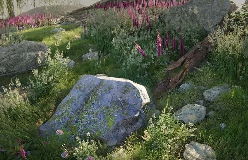 blender物理草地散射工具-🔖Physical Grass Scatter v1.1.1
