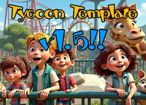 动物园主题公园建设蓝图 Tycoon Template V1.5