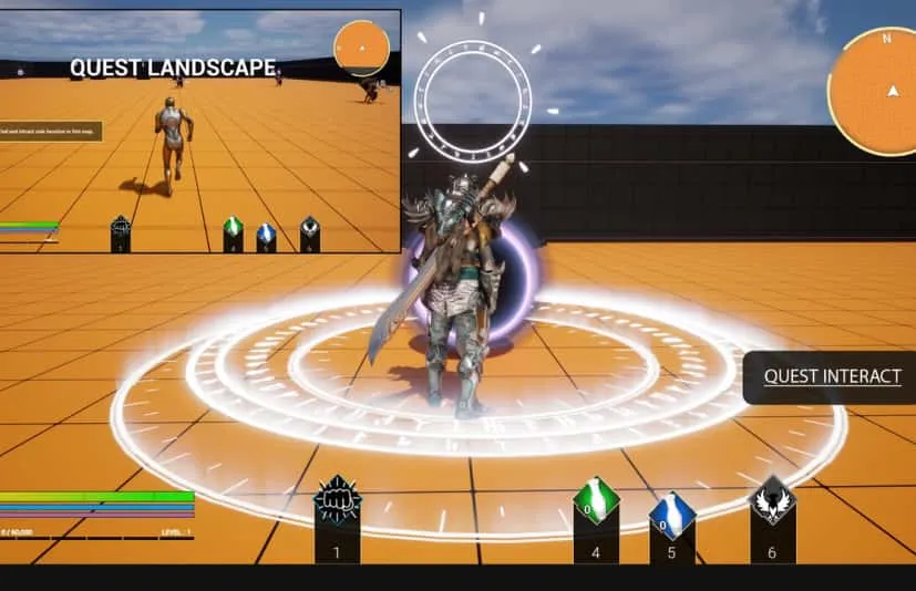 大型动作角色扮演游戏模板蓝图 Huge ARPG