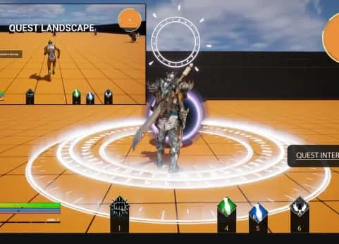 大型动作角色扮演游戏模板蓝图 Huge ARPG