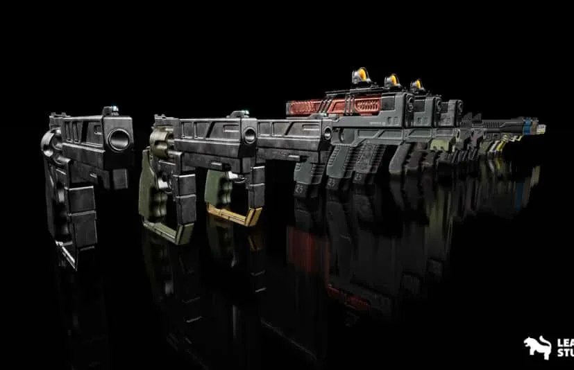赛博朋克手枪 Cyberpunk Handguns