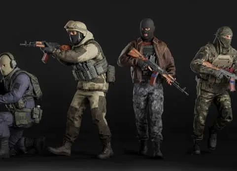 模块化反恐抢到角色 - Modular Bandits Pack