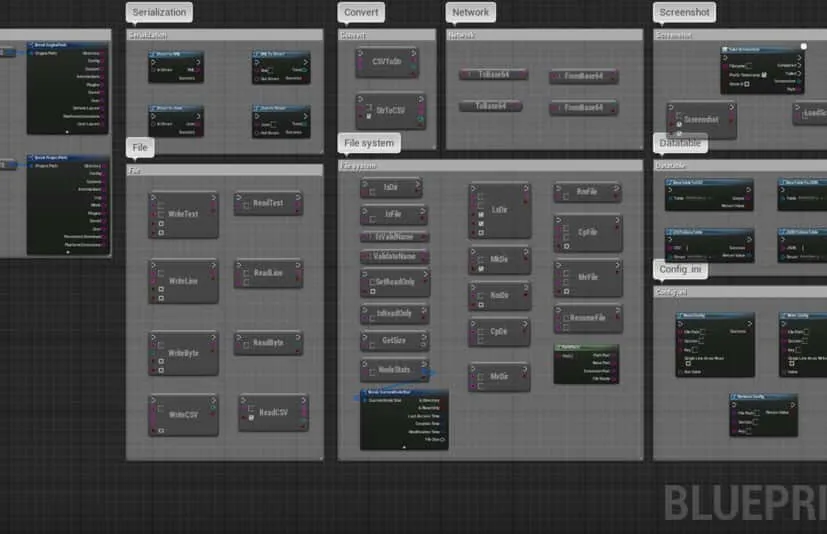 蓝图文件助手 [Blueprint] File Helper - CG3DA