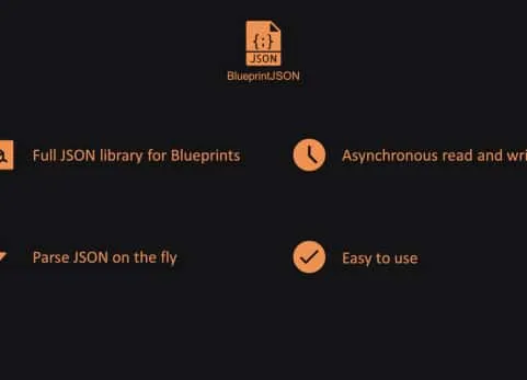 蓝图解析读取编辑保存插件 BlueprintJSON