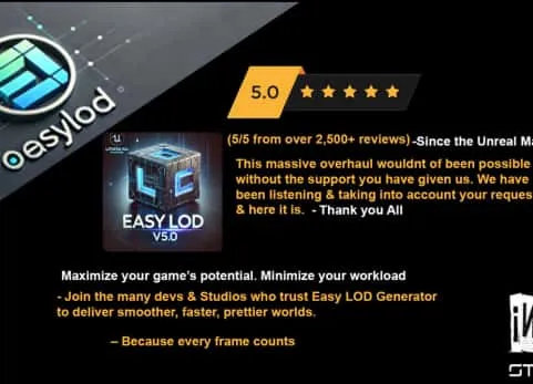 轻松LOD生成器插件 Easy LOD Maker V5.0