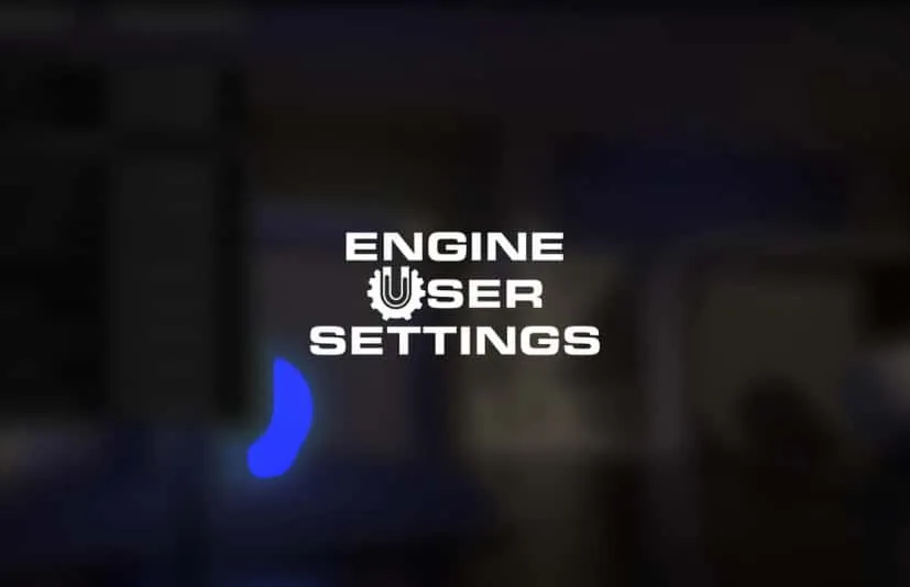 引擎用户设置插件 Engine User Settings