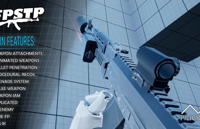 第一人称射击模板包（FPSTP） First Person Shooter Template Pack v3.1