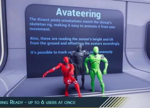 动作捕捉体感识别工具 Neo Kinect