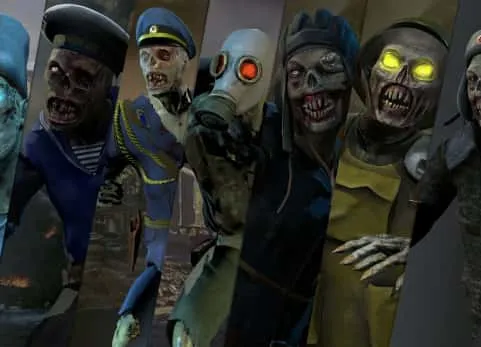 苏联僵尸士兵模型动画 Soviet Zombie Soldier Pack