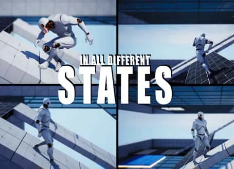 UE4虚幻第三人称游戏模板Third Person Template [Remastered] v4