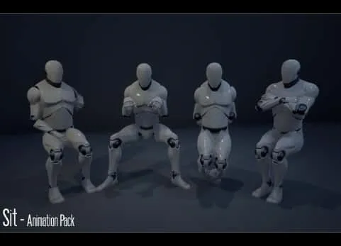 坐下动画包 Have A Sit Animation Pack