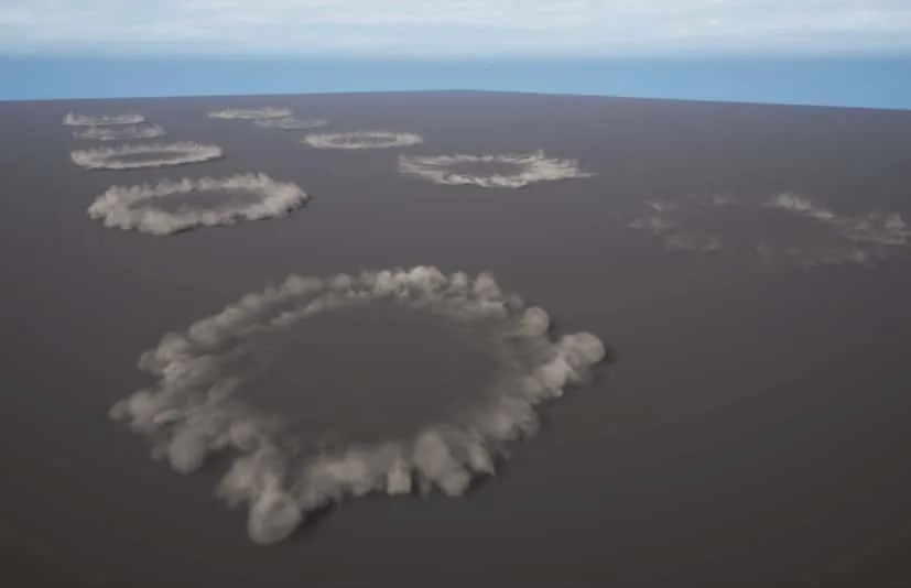 10个旋翼气流尘土烟雾气体特效 Rotor Downwash FX VDB