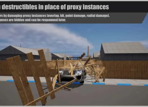 游戏实时网格破坏系统 Instance Damage System
