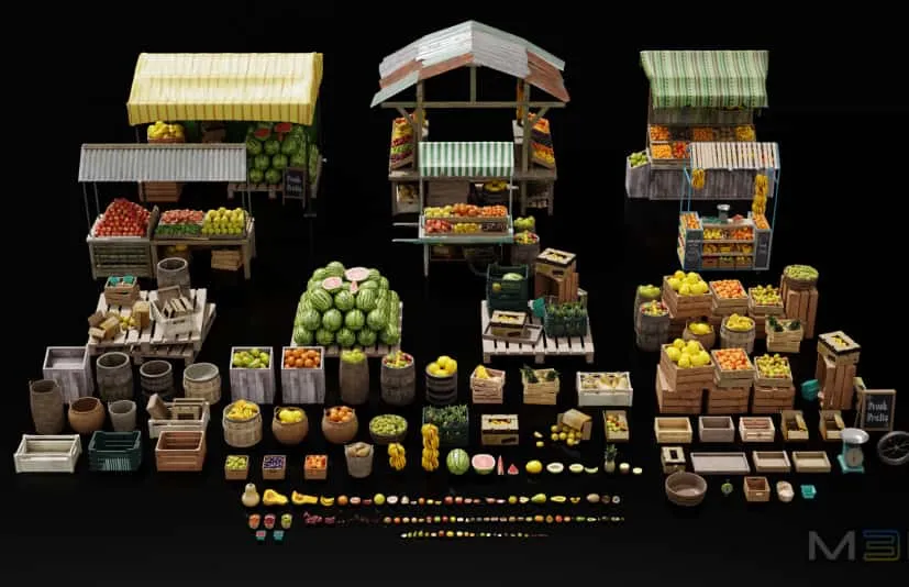 水果市场  Fruit Market