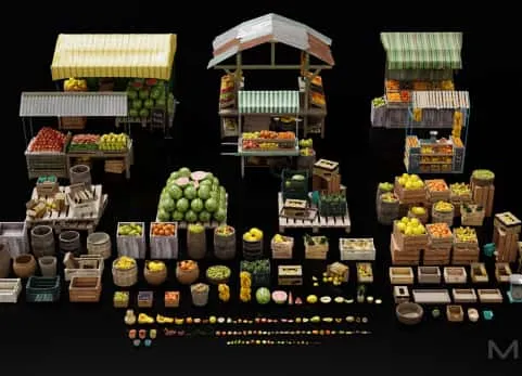水果市场  Fruit Market