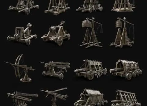 攻城器械战争机器建造者合集包  Siege Engine War Machines Builder Collection Pack