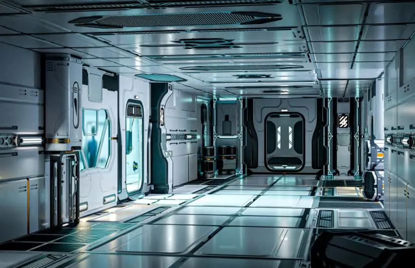 26个科幻3D模型——室内资产包 26 Sci-Fi 3D models - Interior Asset Pack