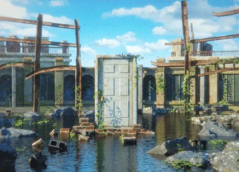 铃芽之旅定制3D环境 [Blend文件]  Suzume Custom 3D Environment