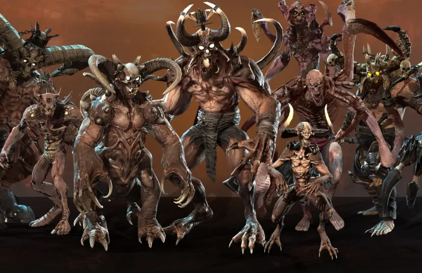 恶魔角色大型资源包 Demons_Big_Pack