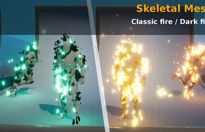 火焰法术陷阱视觉特效包 Fire Spells Traps VFX Pack