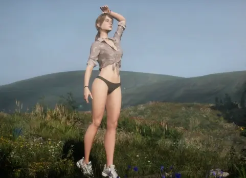 玛尔塔角色模型 Marta