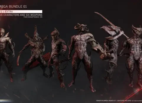 恶魔超级捆绑包01 - 游戏资源 + 额外内容 Demon Mega Bundle 01 - Game Assets + Extra