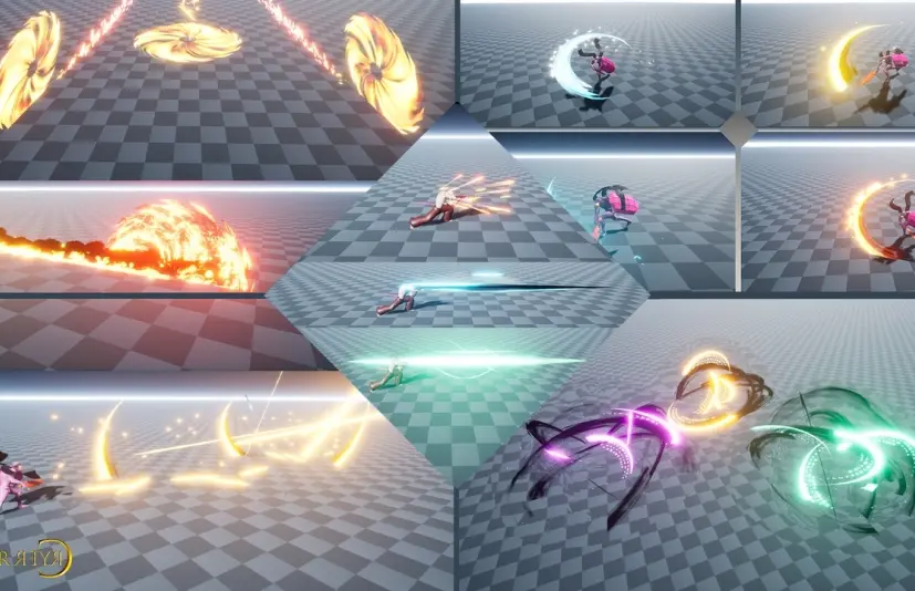 尼亚加拉魔法斩击 Niagara Magical Slashes